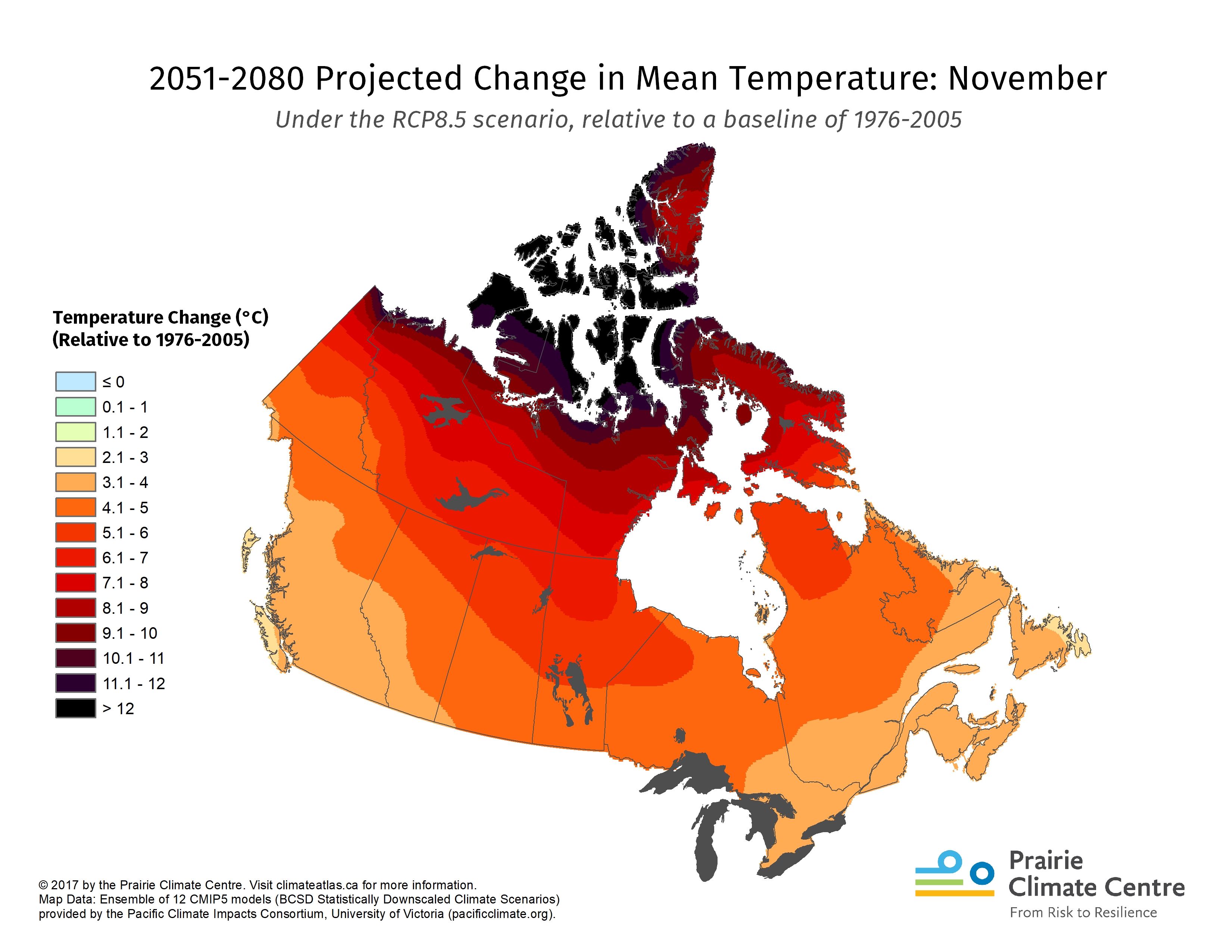 New Maps Highlight Changes Coming To Canada’s Climate